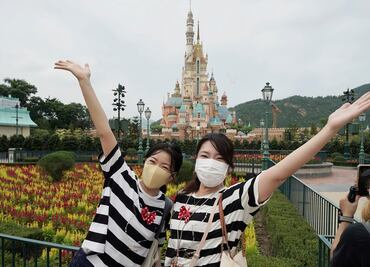 Disneyland Hong Kong reabre por segunda vez durante la pandemia