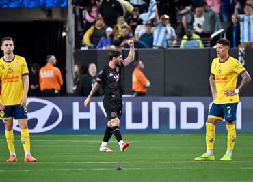 Se viraliza polémico festejo de Messi en partido con el América: “se burló de los mexicanos”