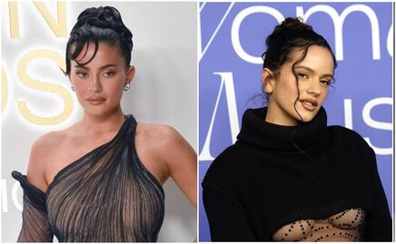 Kylie Jenner y Rosalía prueban filtro de envejecimiento en TikTok; "así serían de 60 años"