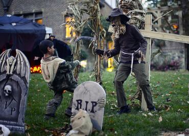 Halloween en Pandemia, sin fiestas y con "luna azul"