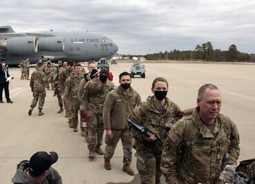 Llega a Polonia el primer destacamento de nuevas tropas estadounidenses