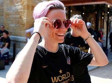 Rapinoe, campeona y símbolo del futbol femenino
