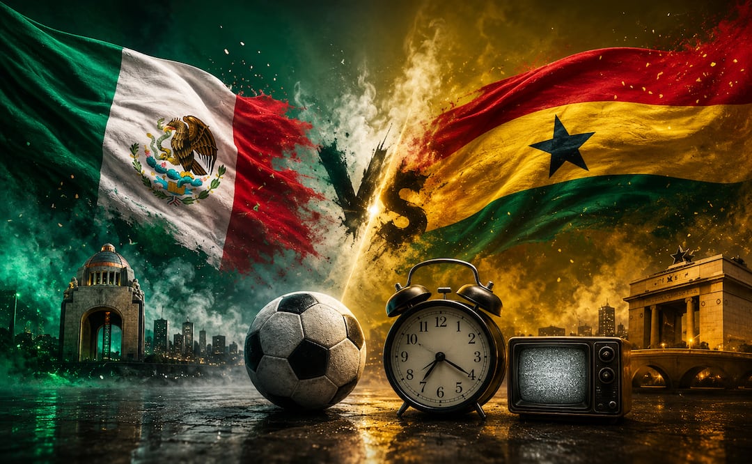 México vs Ghana: ¿A qué hora juega y en qué canal pasan el partido amistoso de la Selección Mexicana?. Foto: IA