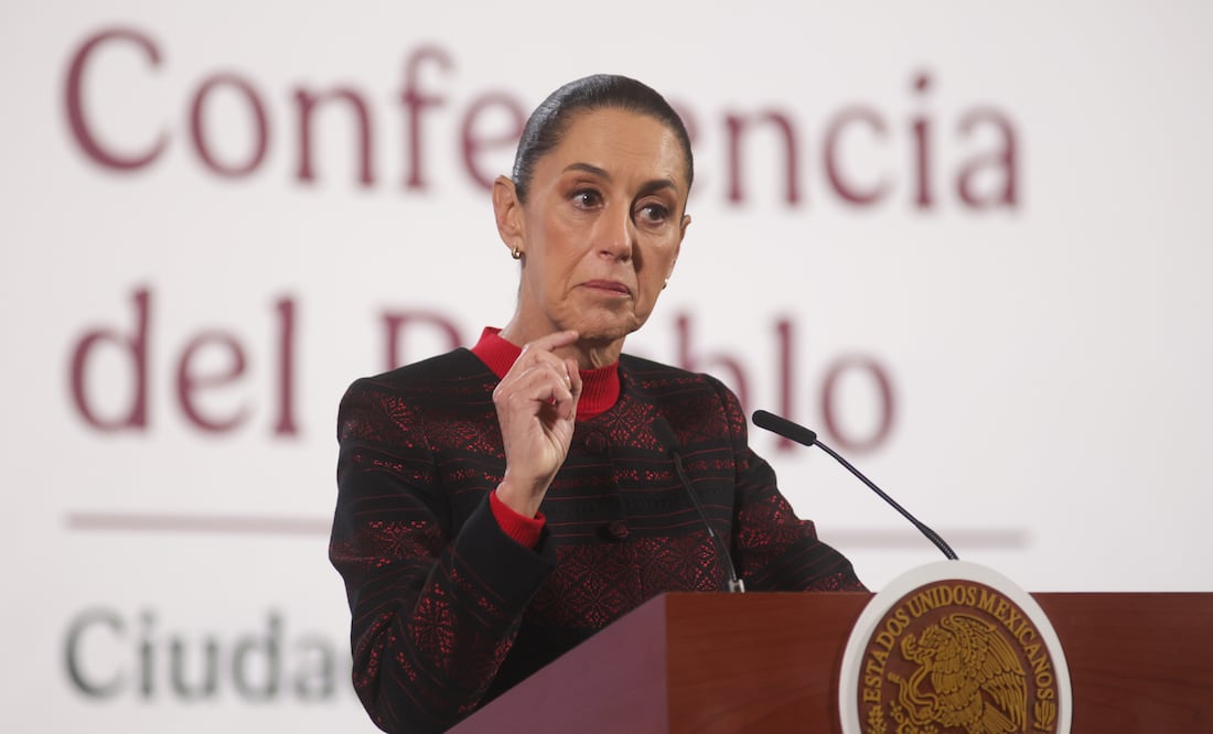 Sheinbaum NO contempla por ahora viajar a Estados Unidos para reunirse con Trump. FOTO: CARLOS MEJIA/EL UNIVERSAL
