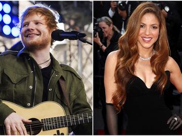 ¡A romper el internet! Ed Sheeran prepara colaboración con Shakira