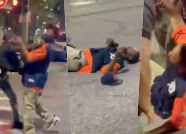 Video. Policía golpea a afroamericano en la cara y lo deja inconsciente