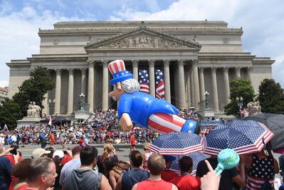 Los festejos en Estados Unidos por el 4 de julio