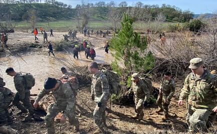 Guardia Nacional de California se une a búsqueda de niño perdido en tormenta