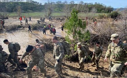 Guardia Nacional de California se une a búsqueda de niño perdido en tormenta