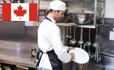 ¿Eres mexicano? Trabaja en Canadá como ayudante de cocina y lavaplatos: requisitos y cómo aplicar
