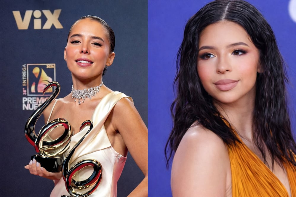 Majo Aguilar brilla sobre Ángela Aguilar dejándola sin triunfos en los Premios Lo Nuestro 2026. Foto: EFE