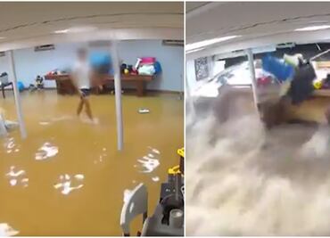 Video. Estragos de ‘Ida’ provoca el colapso de una pared en casa de Nueva Jersey