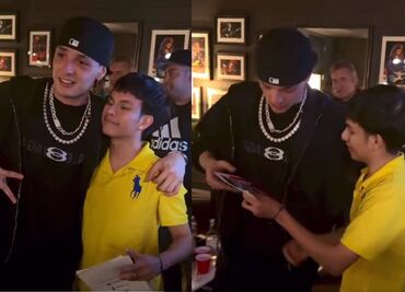 Peso Pluma le regala boletos ilimitados a fan que lo esperó por más de 12 horas. VIDEO