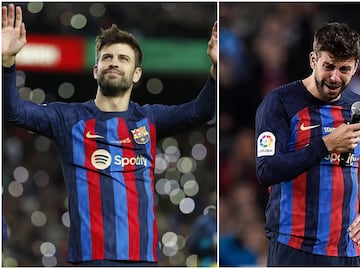 “Todo fue actuado”, Piqué besó a Clara Chía tras llorar en adiós al Barça