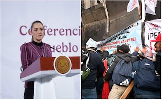 Sheinbaum confronta a la CNTE tras intento de bloqueo en Palacio Nacional: “No se entiende su protesta”