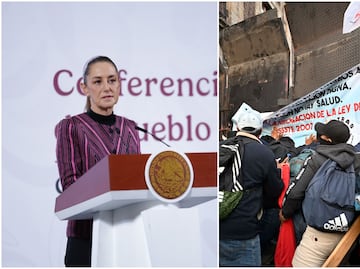 Sheinbaum confronta a la CNTE tras intento de bloqueo en Palacio Nacional: “No se entiende su protesta”