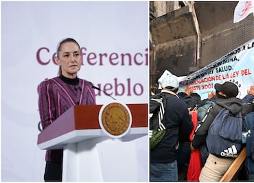 Sheinbaum confronta a la CNTE tras intento de bloqueo en Palacio Nacional: “No se entiende su protesta”