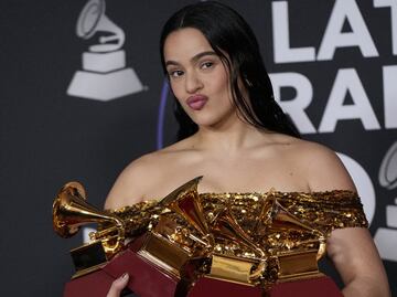 Rosalía le a gana Bad Bunny el Latin Grammy a mejor álbum del año con "Motomami"