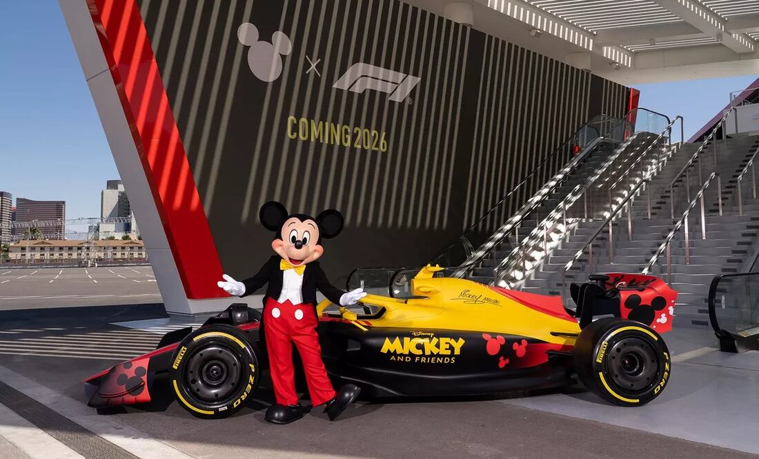 Fórmula 1 y Disney unen fuerzas a partir de 2026 FOTO: X Fórmula 1