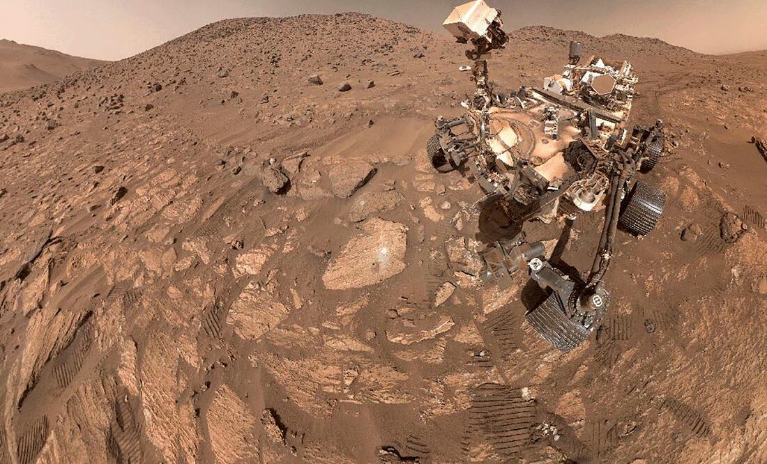 ¡Impactante! La NASA podría haber encontrado señales de vida antigua en Marte. EFE/NASA/JLP-caltech/msss