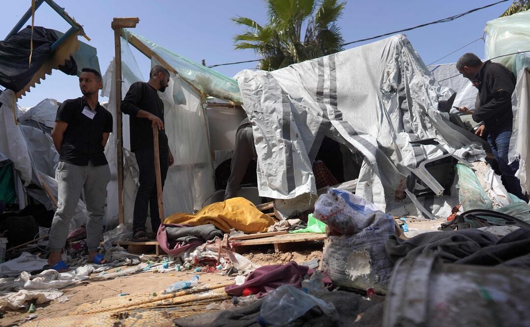 Israel bombardea hospital en el centro de Gaza y mata a cuatro personas: OMS. Foto: AFP