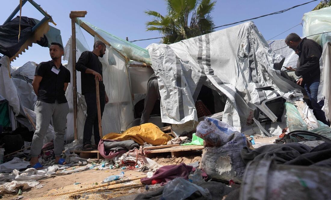 Israel bombardea hospital en el centro de Gaza y mata a cuatro personas: OMS. Foto: AFP