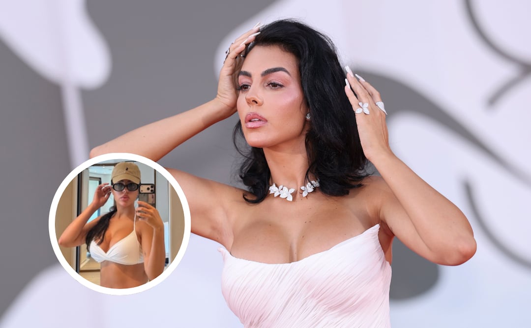 Georgina Rodríguez enciende el verano con atrevido bralette y pareo tras boda con Cristiano Ronaldo. Foto: AP / Instagram