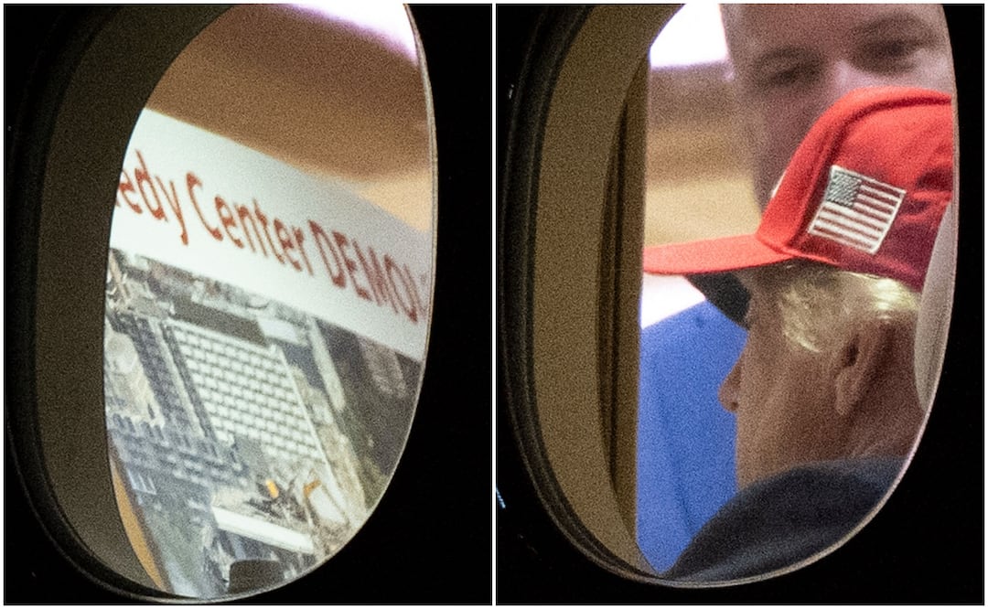 ¿Trump planea demoler el Kennedy Center? Una foto desata la polémica en EU. Foto Brendan Smialowski / AFP