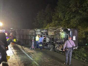 Tragedia en Pensilvania: Choque de autobús deja varios pasajeros muertos