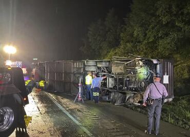 Tragedia en Pensilvania: Choque de autobús deja varios pasajeros muertos