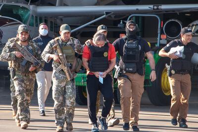 Hernán Bermúdez Requena, alias ‘El Abuelo’, detenido y trasladado al penal del Altiplano