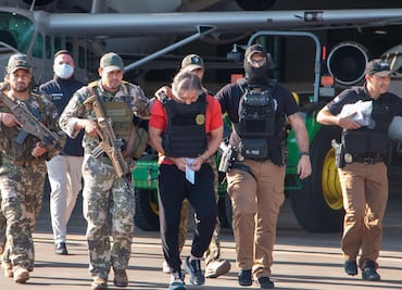 Hernán Bermúdez Requena, alias ‘El Abuelo’, detenido y trasladado al penal del Altiplano