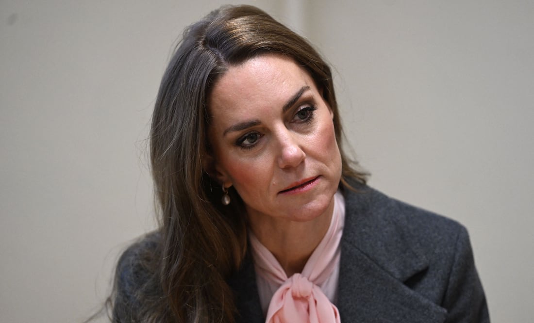 Kate Middleton, “enferma” y “agotada” por el escándalo del príncipe Andrés en plena recuperación del cáncer. Foto: AFP