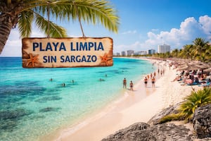 ¿Qué playas de Cancún están libres de sargazo en Semana Santa 2026? Esto se sabe