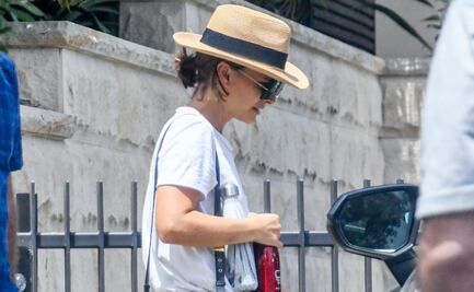 Natalie Portman conquista Sidney con minishorts y bolsa de lujo