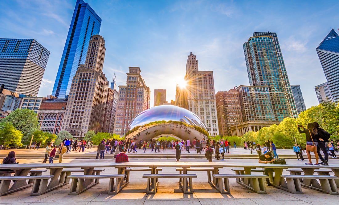 Cloud Gate in Chicago, Illinois. Foto: iStock/ Sean Pavone