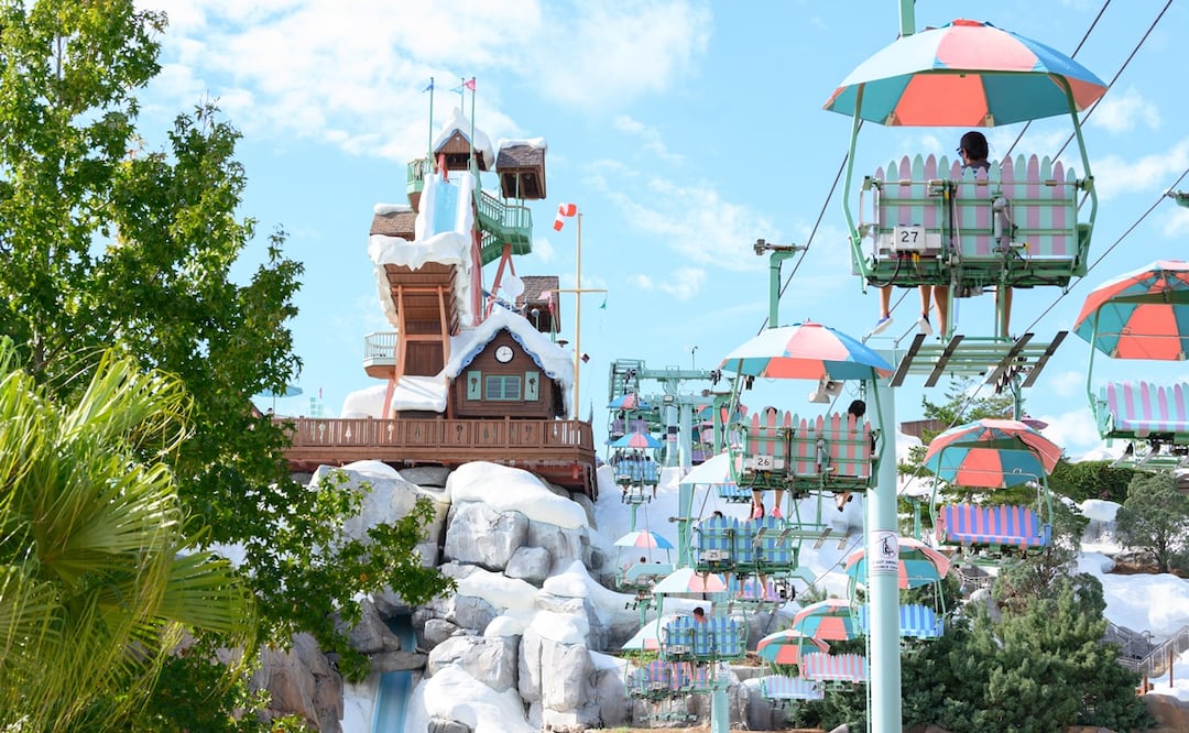 Disney’s Blizzard Beach Water Park (Amy Smith, photographer). Cortesía Disney World Latino y Jeffrey Group.