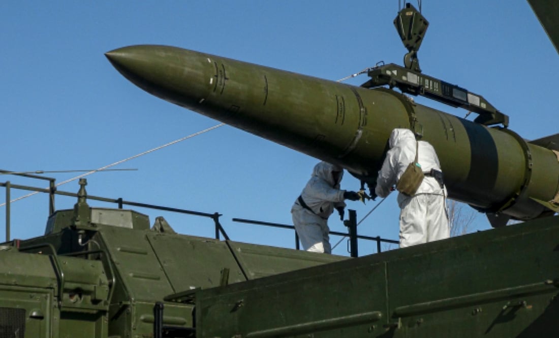 Rusia comienza la tercera etapa de los ejercicios de sus fuerzas nucleares tácticas (Russian Defense Ministry Press Service via AP, File)