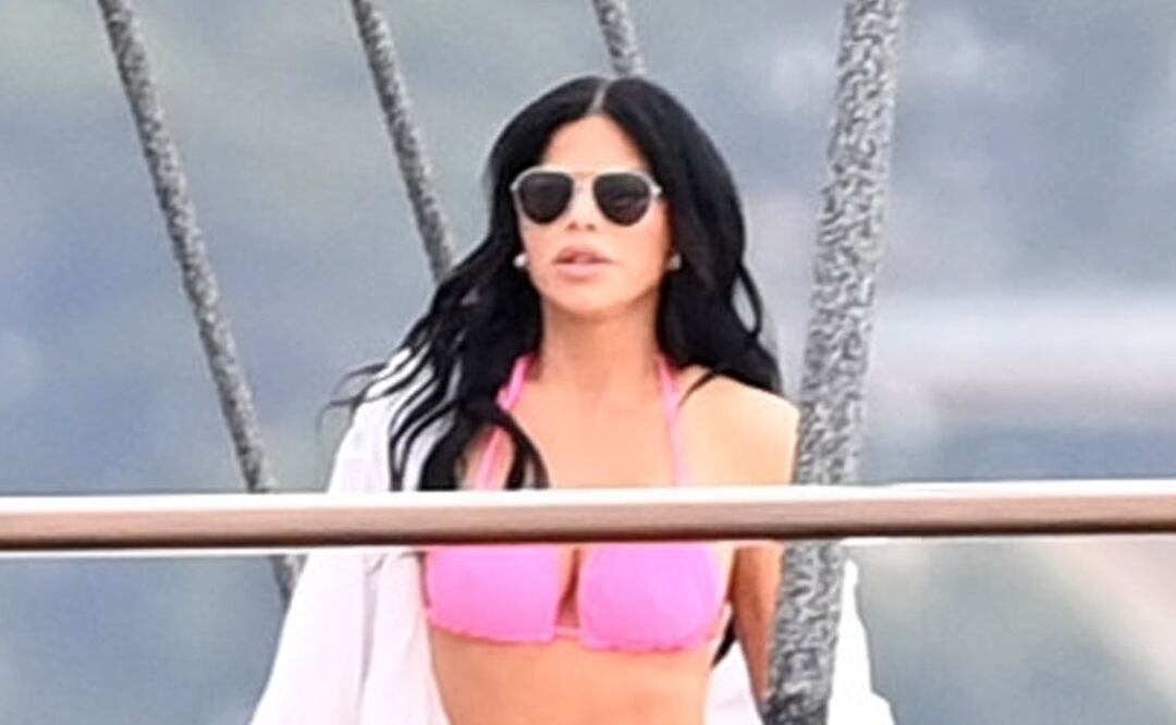 Lauren Sánchez vacaciona con Jeff Bezos en Mallroca. Foto: The Grosby Group.