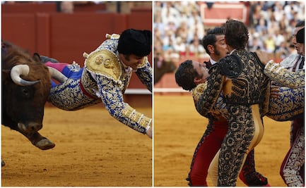 Cornada brutal a Morante de la Puebla lo lleva al quirófano. VIDEO momento de terror en la Feria de Sevilla