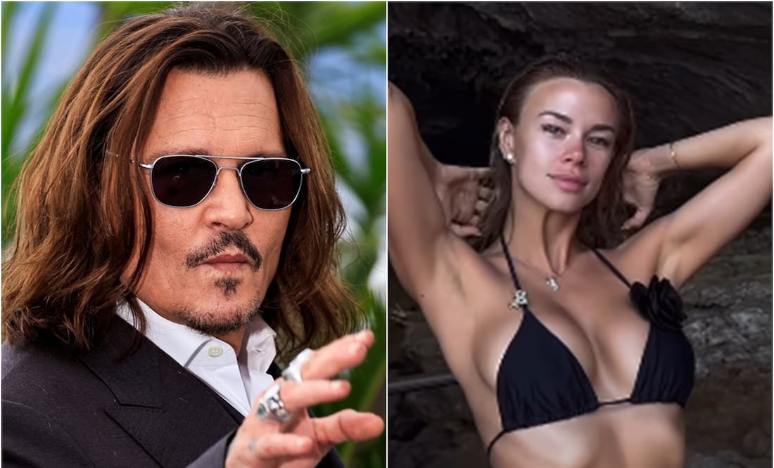 Novia de Johnny Depp, 33 años menor que él, conquista las redes con cuerpazo y microbikini. Foto: AFP/Instagram