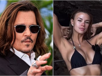 Novia de Johnny Depp, 33 años menor que él, conquista las redes con cuerpazo y microbikini