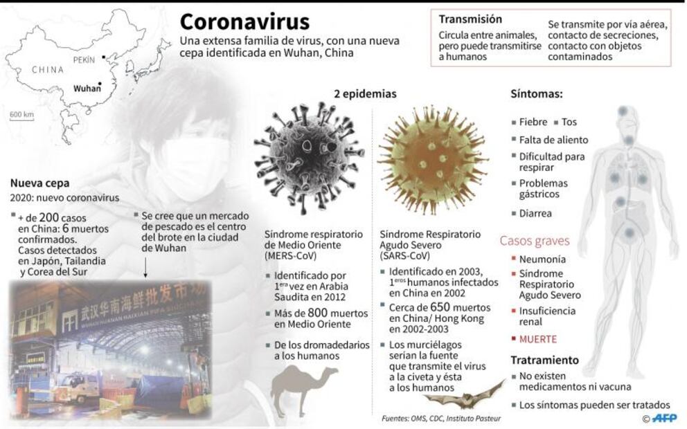 Coronavirus. Así avanza el Covid-19, país por país