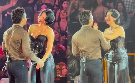 Ángela Aguilar celebra su cumpleaños 21 con Christian Nodal en el escenario y fue recibida con gritos 