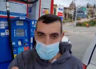 Hombre agrede y lanza insultos racistas contra dueño de gasolinera en California