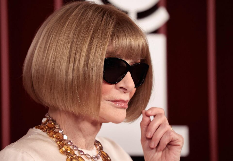 Anna Wintour deja de ser la editora de Vogue Estados Unidos tras casi 40 años. Foto: AFP