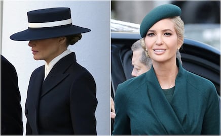 Ivanka y Melania Trump, son el epítome de la elegancia en la investidura de Donald Trump
