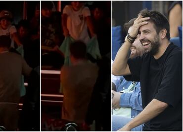 Se va a caer, se va a caer. ¡Se cayó! Piqué sufre vergonzosa caída en la Kings League Américas