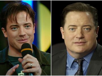 Brendan Fraser y actores que han cambiado radicalmente para un papel en Hollywood