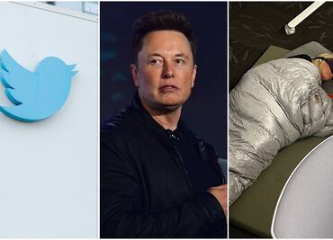 ¿Trabajo tóxico? Foto de empleada durmiendo en oficinas de Twitter preocupan las redes